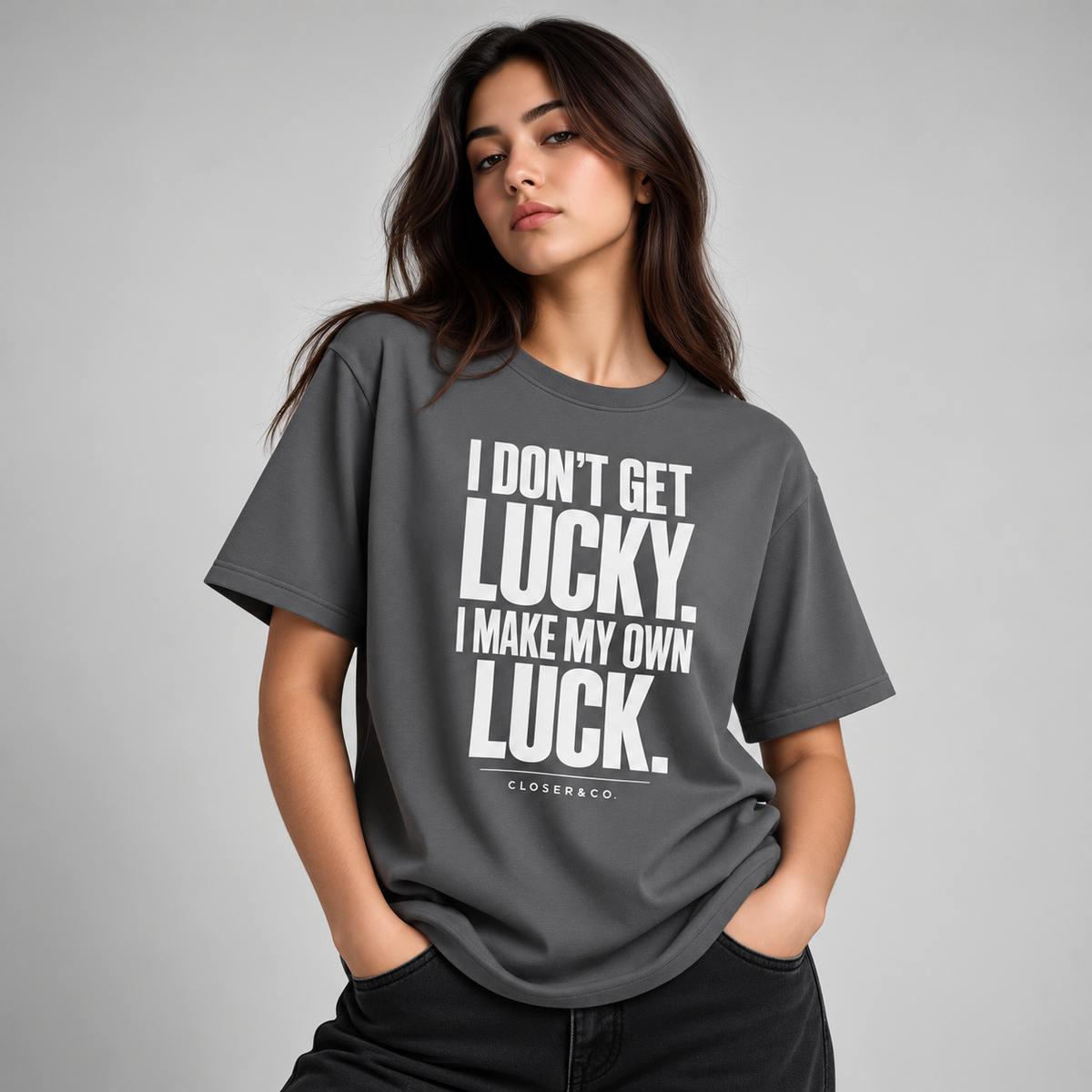 MAKE YOUR OWN LUCK TEE