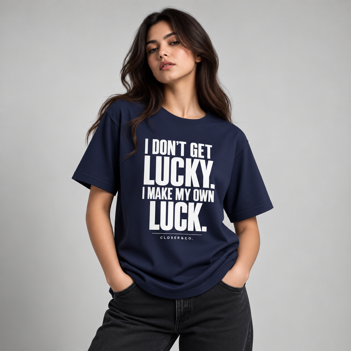 MAKE YOUR OWN LUCK TEE