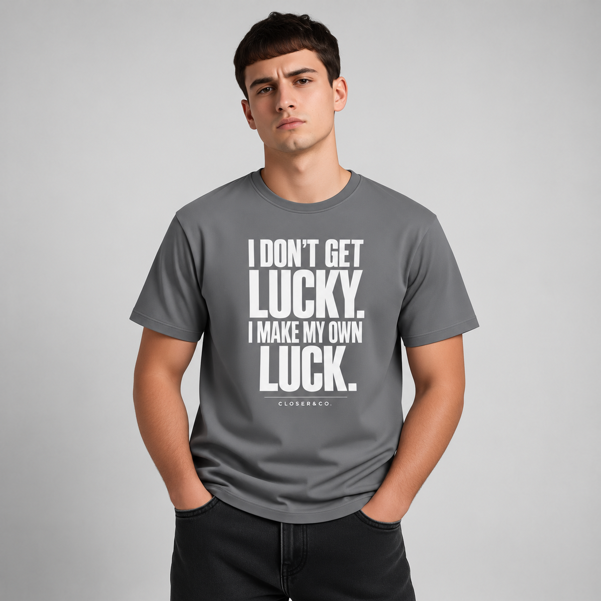 MAKE YOUR OWN LUCK TEE